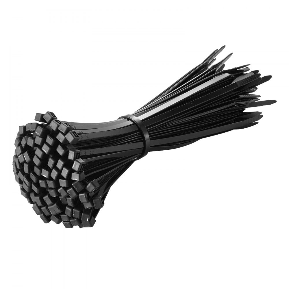 CC08 - 1000 Pack 8-Inch Nylon Zip Ties, 45lbs Strength