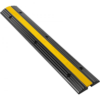 GXB4TZ1000X250X50LS26 - Durable 40'' Rubber Cable Protector Ramp, Supports 18,000 lbs
