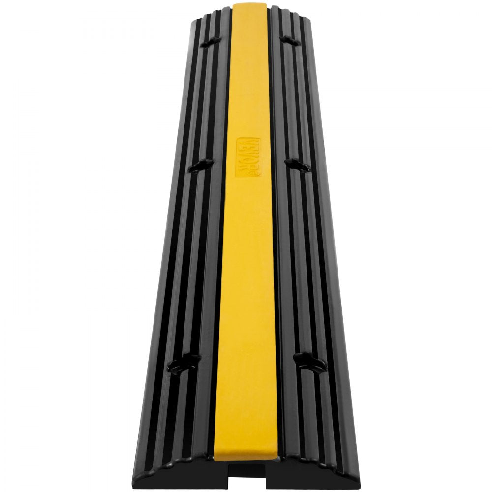 GXB4TZ1000X250X50LS26 - Durable 40'' Rubber Cable Protector Ramp, Supports 18,000 lbs