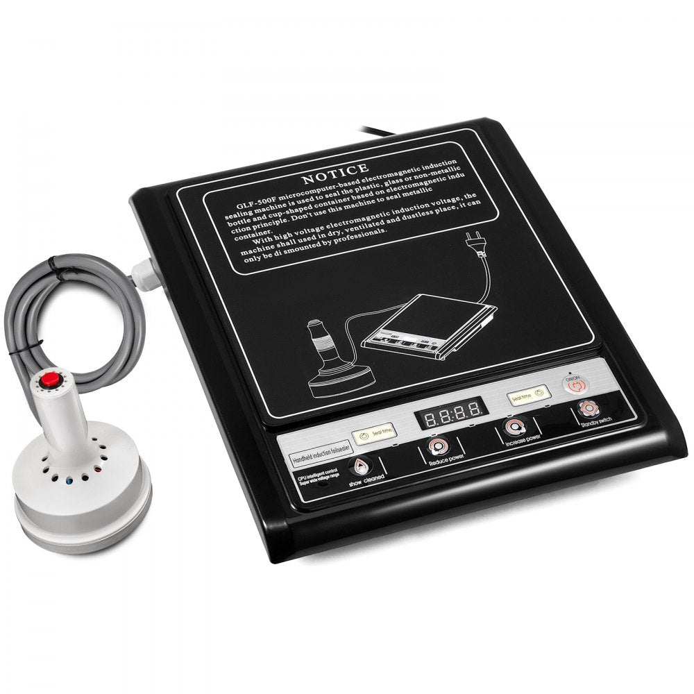GLF-500F - Efficient Handheld Induction Sealer for Bottles (20-100mm Diameter)