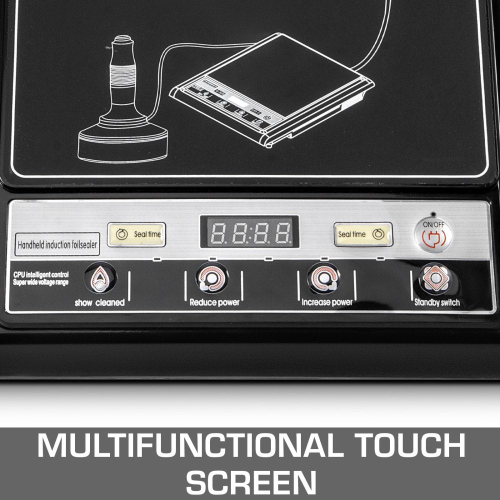 GLF-500F - Efficient Handheld Induction Sealer for Bottles (20-100mm Diameter)