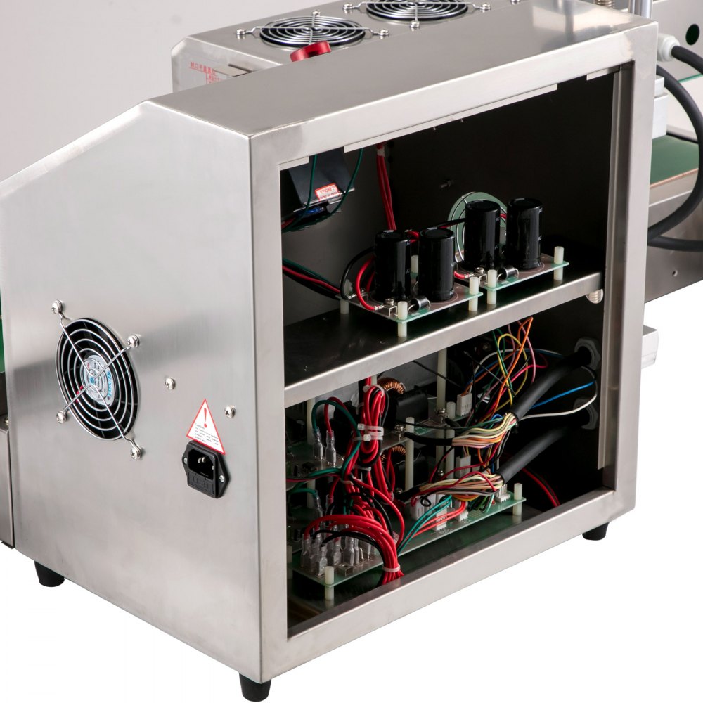 010673280474 - Stainless Steel Continuous Induction Sealing Machine for Bottles