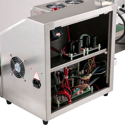 010673280474 - Stainless Steel Continuous Induction Sealing Machine for Bottles