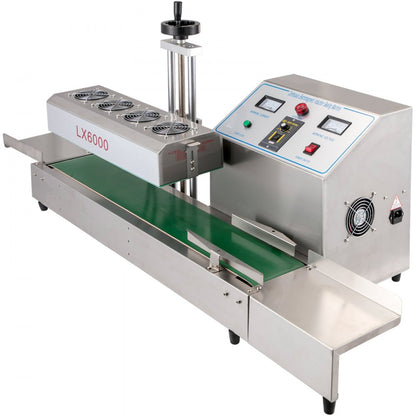 010673280474 - Stainless Steel Continuous Induction Sealing Machine for Bottles