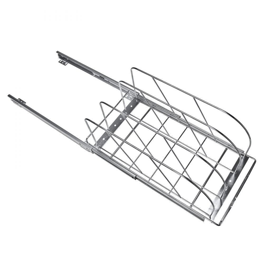 CH-HGGJ02 - Expandable Carbon Steel Under Cabinet Rack for Pans & Pots
