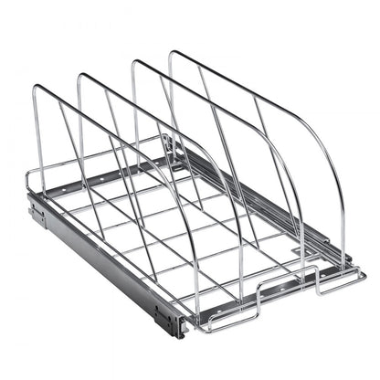 CH-HGGJ02 - Expandable Carbon Steel Under Cabinet Rack for Pans & Pots
