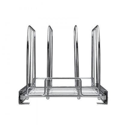 CH-HGGJ01 - Adjustable Chrome Pot Rack & Cookie Sheet Organizer for Kitchens
