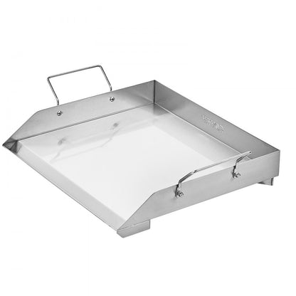 HH-SP002 - 18x16 Flat Stainless Steel Griddle Pan for Easy Cooking