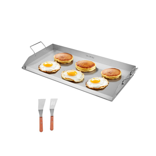HH-SP004 - Durable Stainless Steel Griddle Pan for Every Meal