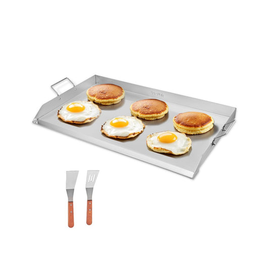 HH-SP005 - 36x22 in Durable Stainless Steel Griddle for Versatile Cooking