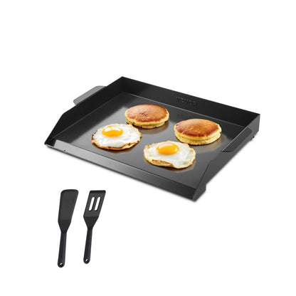 HH-SPN009 - Durable 22x16 in Carbon Steel Griddle for All Meals