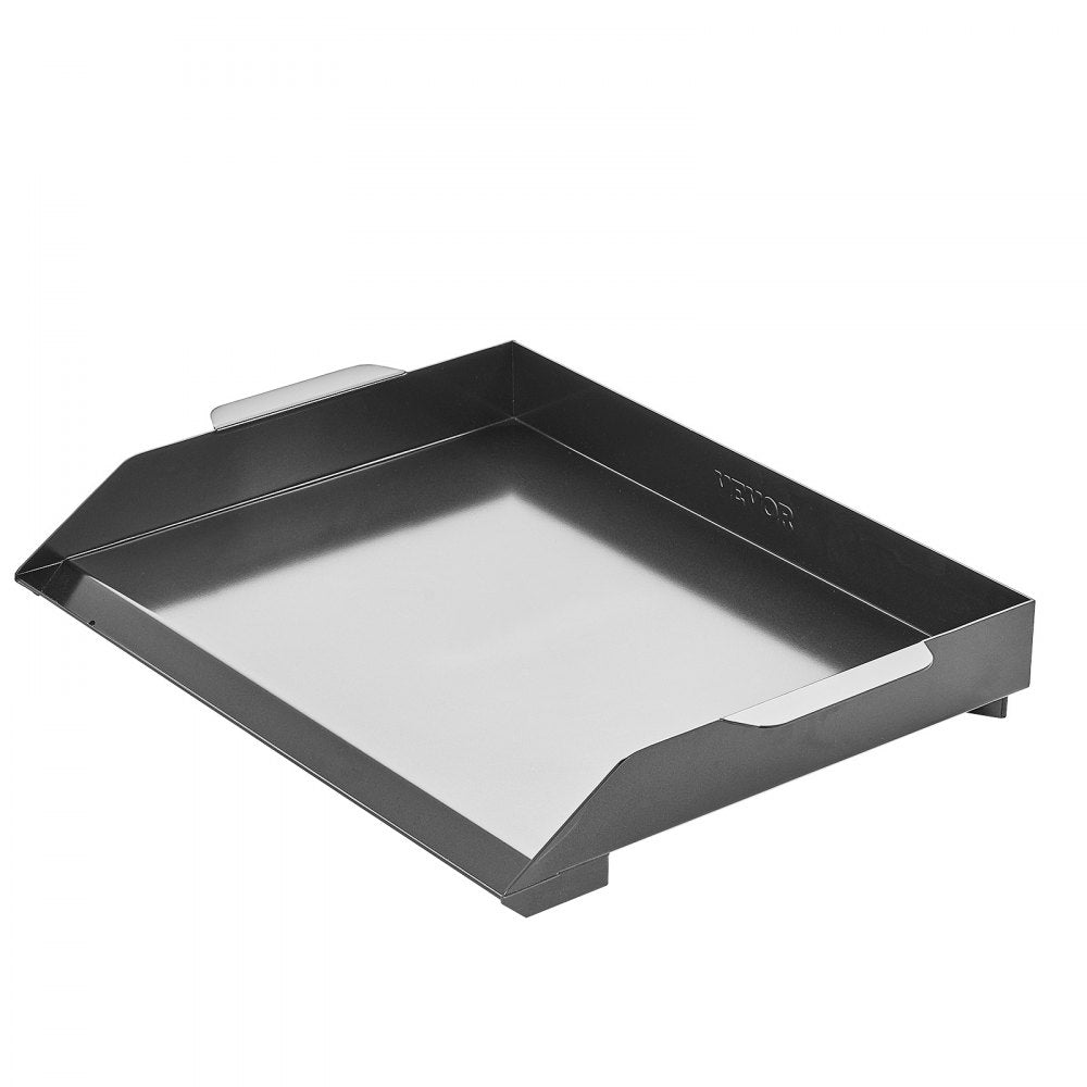 HH-SPN009 - Durable 22x16 in Carbon Steel Griddle for All Meals