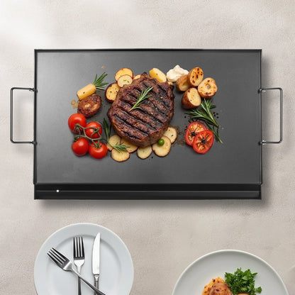 HH-SPN006 - Durable Carbon Steel Griddle Pan for Even Cooking
