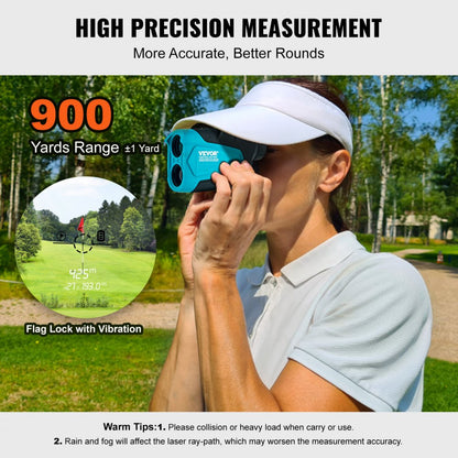 PF230 - 900 Yards VEVOR Golf Rangefinder with 6X Magnification