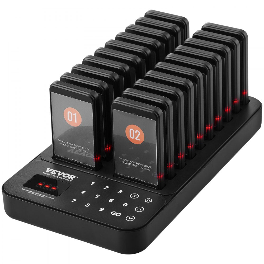 P30 - Reliable 400m Wireless Pager System for Restaurants and Businesses
