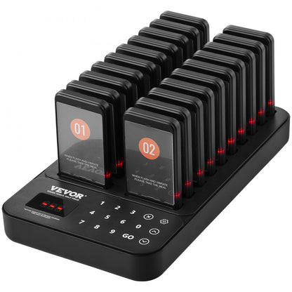 P30 - Reliable 400m Wireless Pager System for Restaurants and Businesses