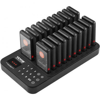 P30 - Reliable 400m Wireless Pager System for Restaurants and Businesses