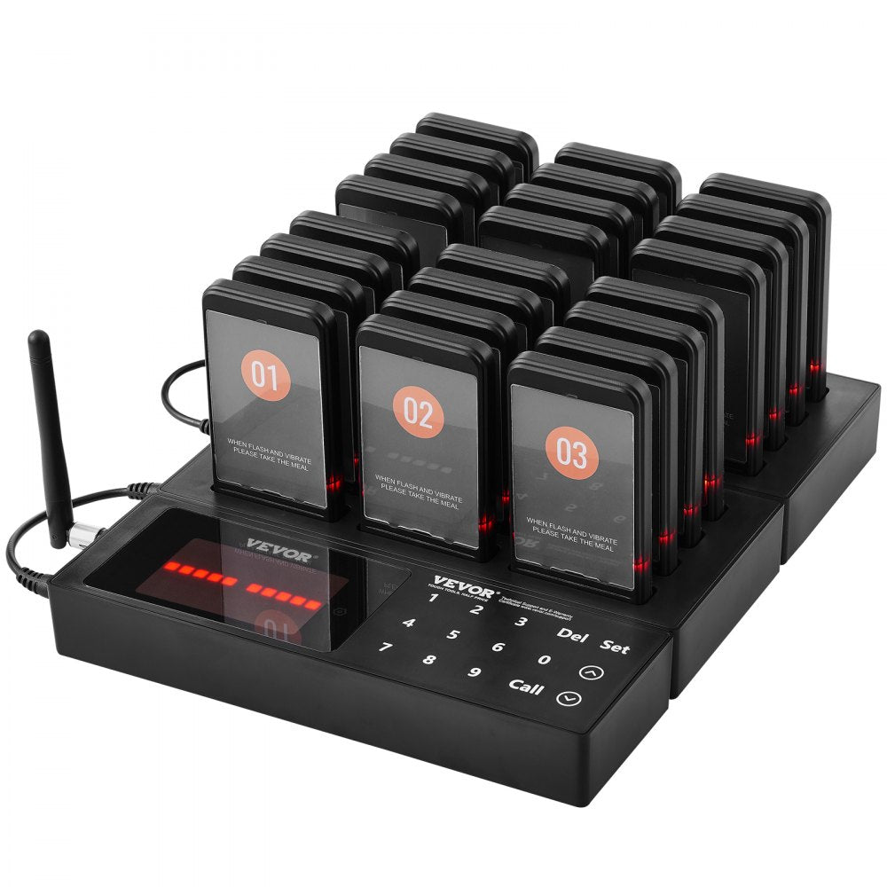 P80 - 400m Wireless Restaurant Pager System for Efficient Service