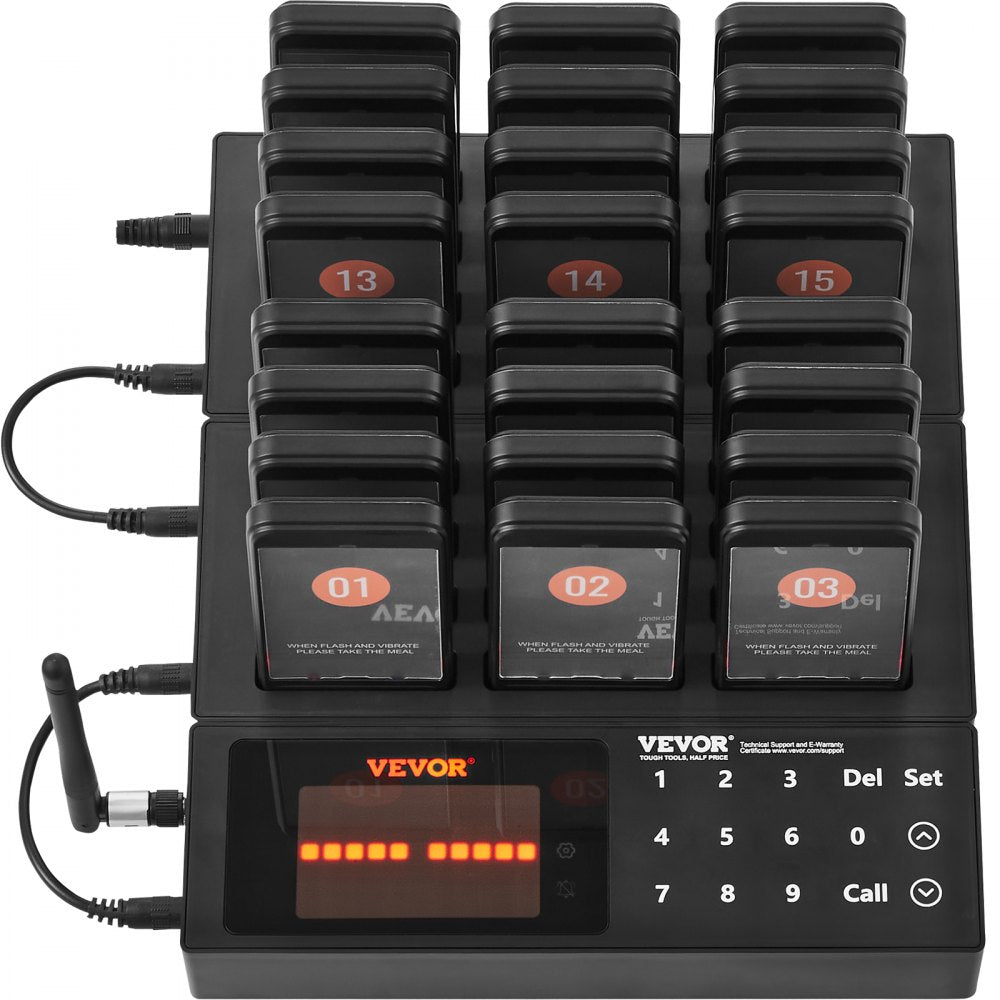 P80 - 400m Wireless Restaurant Pager System for Efficient Service