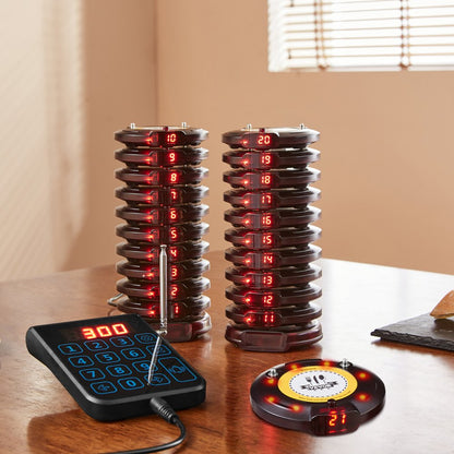 YY-R108 - 500m Wireless Queue Management System for Restaurants & More