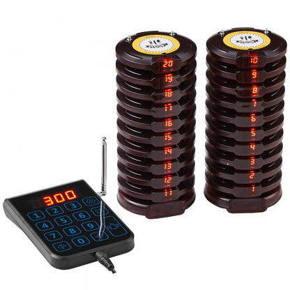YY-R108 - 500m Wireless Queue Management System for Restaurants & More
