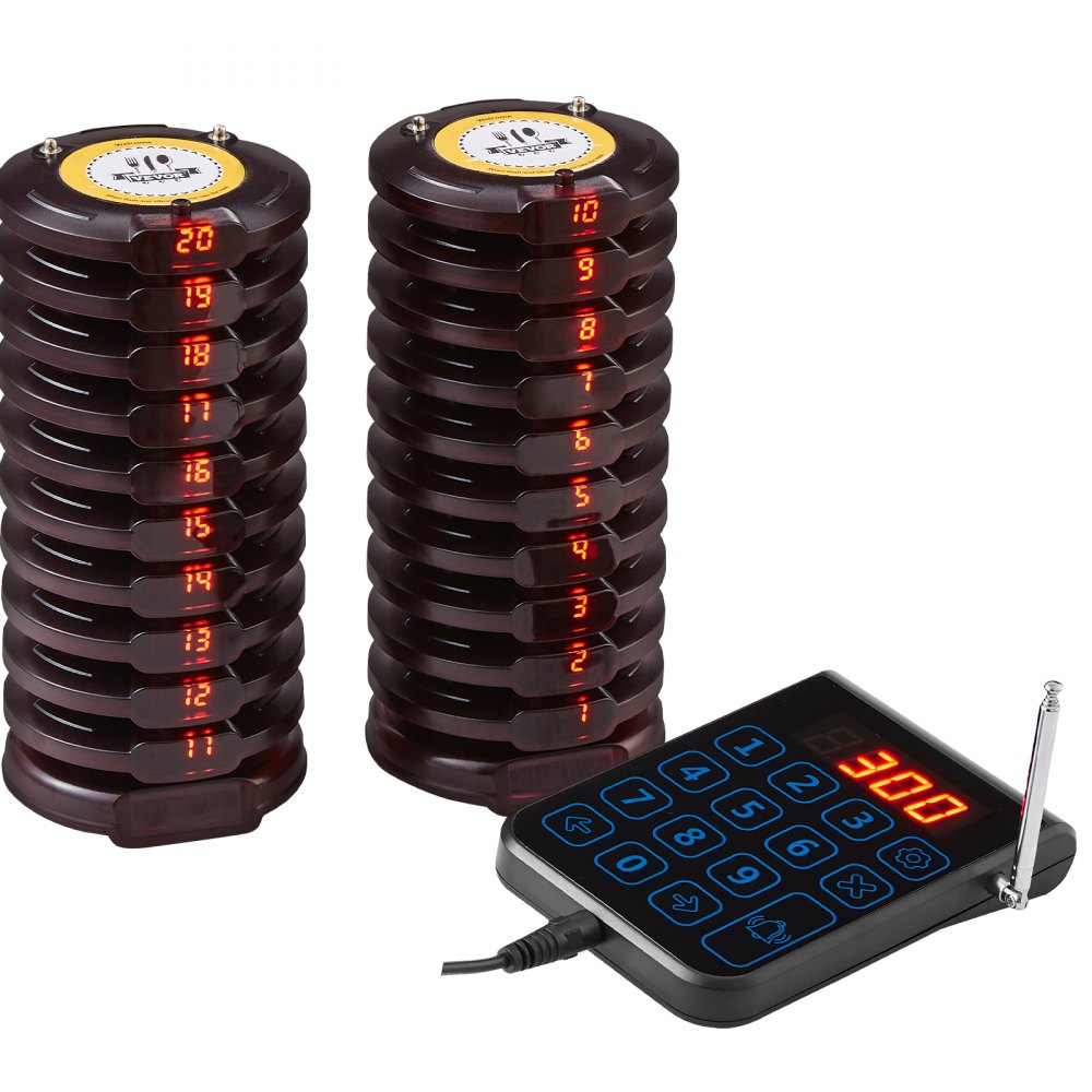 YY-R108 - 500m Wireless Queue Management System for Restaurants & More