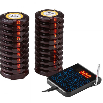 YY-R108 - 500m Wireless Queue Management System for Restaurants & More