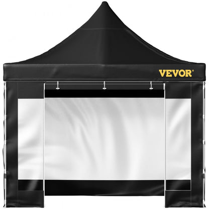 010493634733 - 10x10 FT VEVOR Pop-Up Canopy Tent with Removable Sidewalls