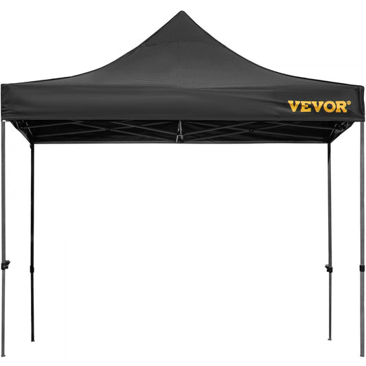 010493634733 - 10x10 FT VEVOR Pop-Up Canopy Tent with Removable Sidewalls