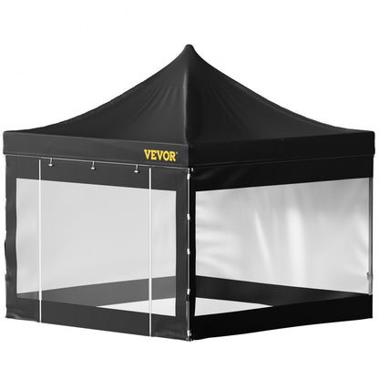 010493634733 - 10x10 FT VEVOR Pop-Up Canopy Tent with Removable Sidewalls