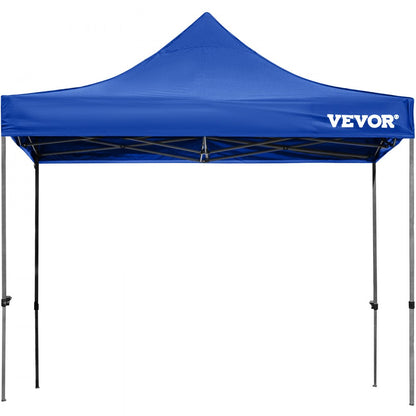 010645324772 - Waterproof 10x10 ft Pop-Up Canopy Tent with Clear Sidewalls