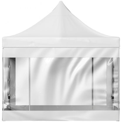 010747809967 - 10x10 ft Waterproof Canopy Tent with Clear Sidewalls