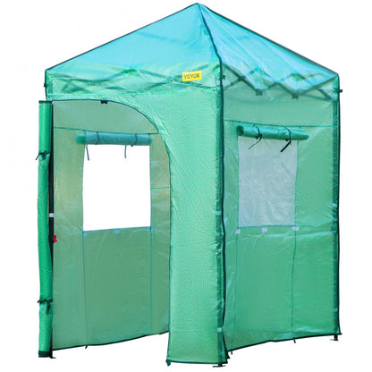 VV-PWG-P0604 - Portable 6' x 4' Walk-in Greenhouse for All-Season Gardening