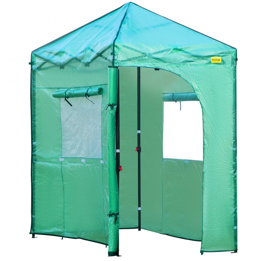VV-PWG-P0604 - Portable 6' x 4' Walk-in Greenhouse for All-Season Gardening