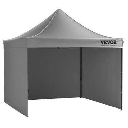 010413698777 - 10x10 FT VEVOR Canopy Tent with Heavy-Duty Frame