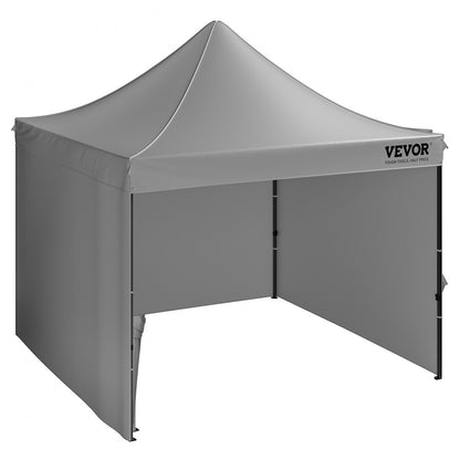 010413698777 - 10x10 FT VEVOR Canopy Tent with Heavy-Duty Frame