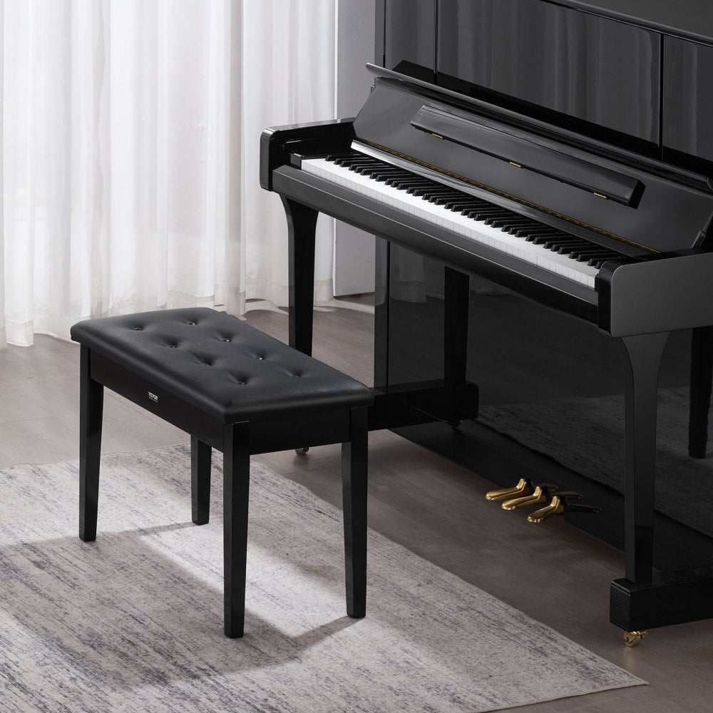 SUD-5 - Duet Piano Bench 29.5" with Storage for Two Musicians