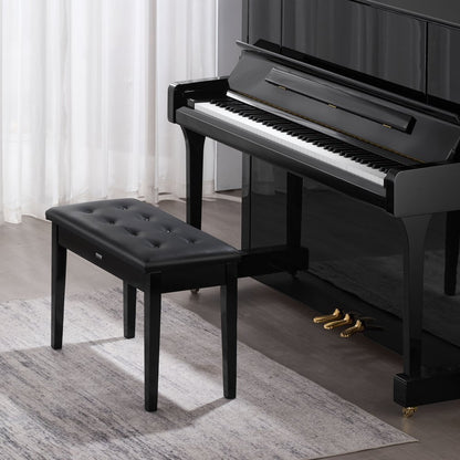 SUD-5 - Duet Piano Bench 29.5" with Storage for Two Musicians