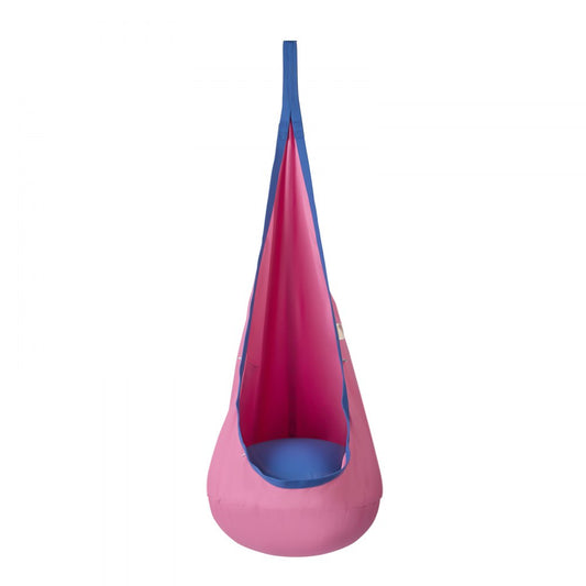 LYY009 - Cozy Cotton Kids Pod Swing Seat with Inflatable Cushion