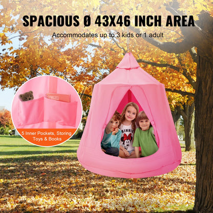 SW134-TZ-10 - Cozy Inflatable Tree Tent Swing for Kids and Adults