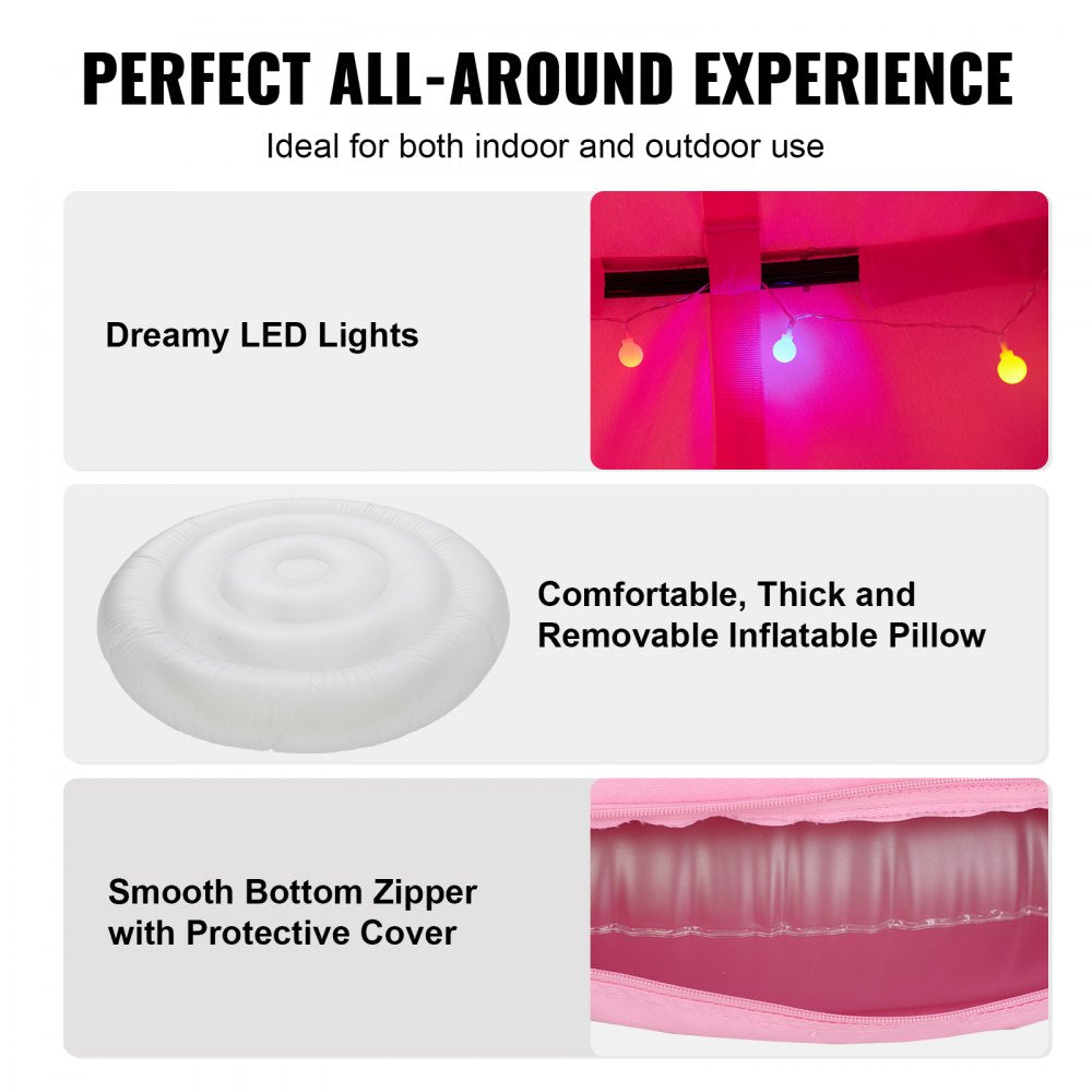 SW134-TZ-10 - Cozy Inflatable Tree Tent Swing for Kids and Adults