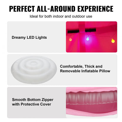 SW134-TZ-10 - Cozy Inflatable Tree Tent Swing for Kids and Adults