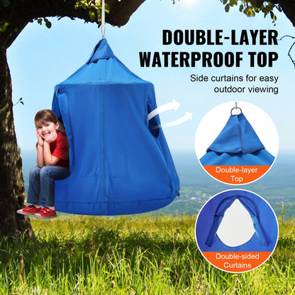 SW134-TZ-9 - 330LB Waterproof Hanging Tent for Kids with Inflatable Base