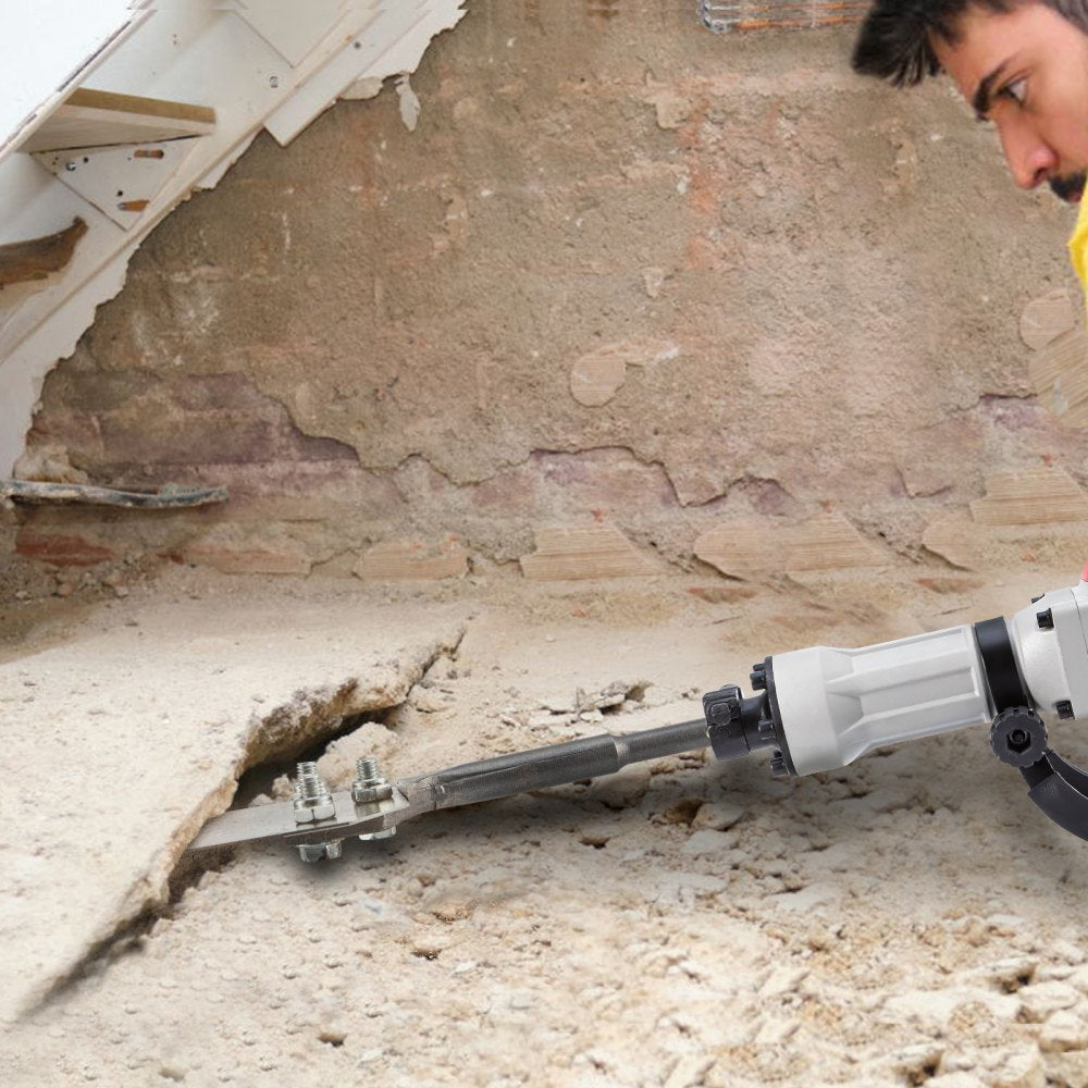 VV-FS-CZC - 9.5" 40Cr Steel Clay Spade for Electric Jackhammers