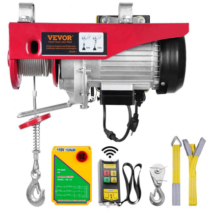010976282700 - 1320 lbs Electric Hoist for Efficient Material Handling