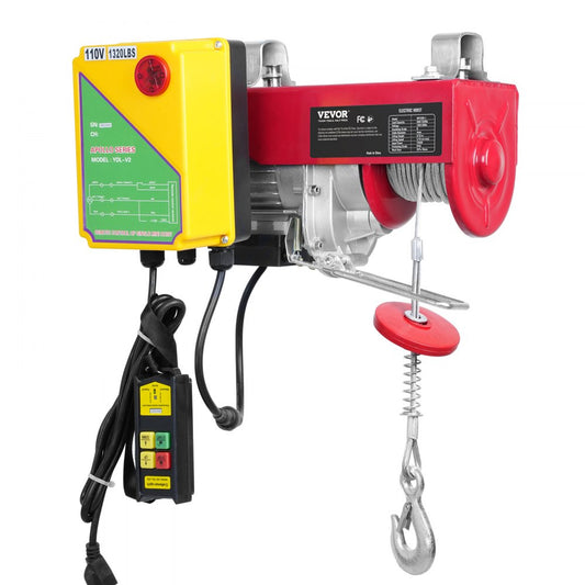010976282700 - 1320 lbs Electric Hoist for Efficient Material Handling