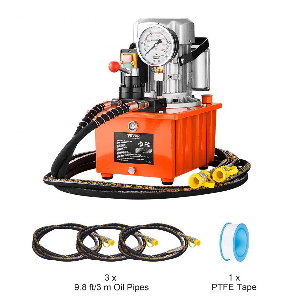 GYB-630BⅡ - High-Power VEVOR Electric Hydraulic Pump, 10,000 PSI, 750W