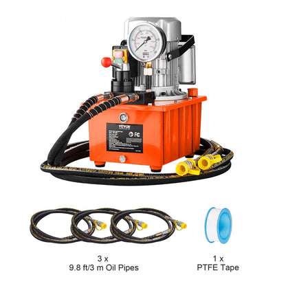 GYB-630BⅡ - High-Power VEVOR Electric Hydraulic Pump, 10,000 PSI, 750W