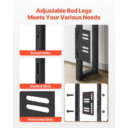YJXCTJ-001 - Vintage King Headboard with Power Strips & Open Shelf