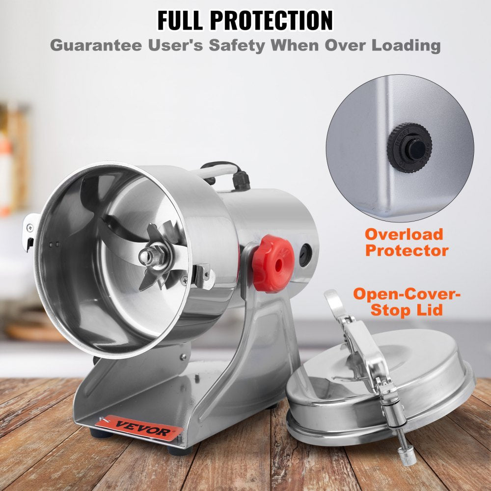 XZ-10B High-Speed 2500g Electric Grain Mill for Efficient Grinding